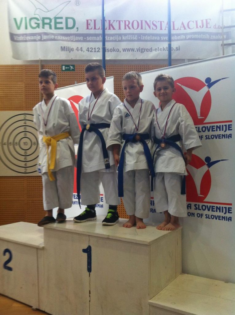 Karate 2. pokalna tekma Šenčur 18.10.2014